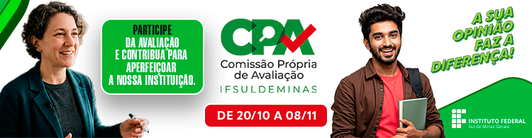 Participe da autoavaliação institucional!