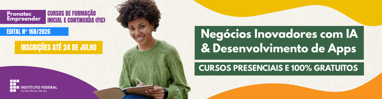 Inscrições abertas até 24/07!