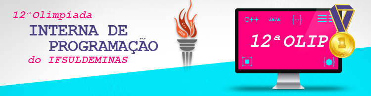 Inscrições abertas para a 12ª Olimpíada Interna de Programação do IFSULDEMINAS