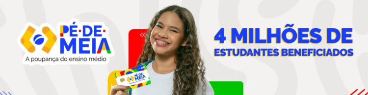 Estudantes beneficiados agora podem consultar seus dados do Pé-de-Meia pelo portal do MEC